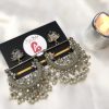 D bali earrings silver