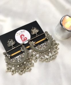D bali earrings silver