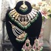 Mirror bridal set green