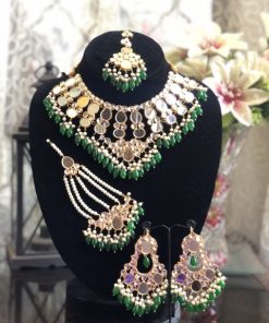 Mirror bridal set green