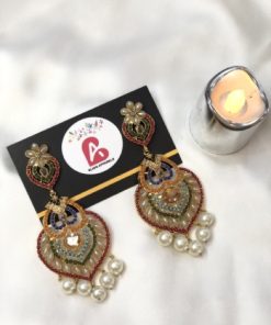 Nauratan earrings champagne