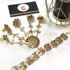 Golden panjangla thappa kundan