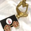 Nauratan studs ruby