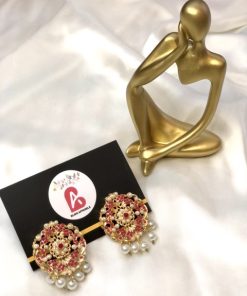 Nauratan studs ruby
