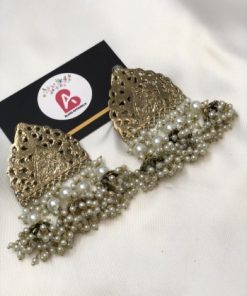 Oxidised Afghani jhumkas