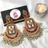 Nauratan earrings ruby