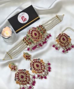 Kundan set ruby