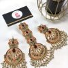 Nauratan Earings Bindiya1 (Maroon)
