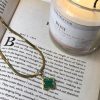 Clover Pendant Green
