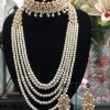 Pearl Mala and Choker Set