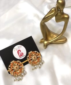 Nauratan Studs (Orange)
