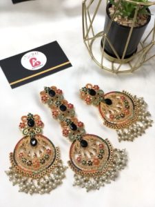 Nauratan Earings Bindiya Set 1