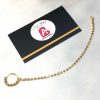 Embellished single strand nose ring