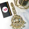 Kundan bindya pearl