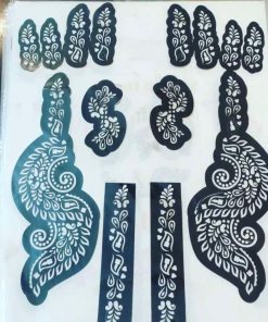 Hands mehndi stickers