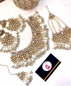 Premium quality pearl bridal set