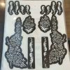 Hands mehndi stickers