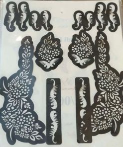 Hands mehndi stickers