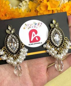 Oxidized earrings