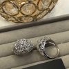 Silver zircone ring (adjustable)