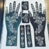 Hands mehndi stickers