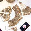 Premium quality champagne bridal set