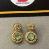 Mint american diamond earrings