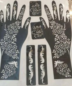 Hands mehndi stickers