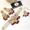 Rameen choker set ruby
