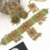 Mint and Champagne choker set
