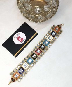 Meenakari choker