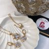 Golden pendant set
