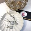 Silver pendant set