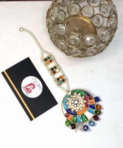 Meenakari bindya