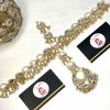 Golden kundan mathapatti