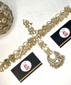 Golden kundan mathapatti