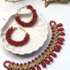 Red necklace set