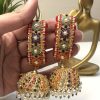 Nauratan jhumkay ruby