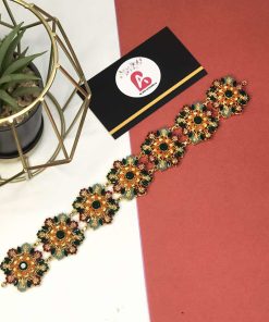 Nauratan headband green
