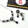 Zircone necklace and earrings