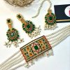 Nauratan choker set green