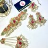 Nauratan set ruby with jhoomer