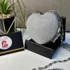 Mini heart clutch