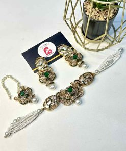 Turkish choker set green