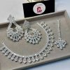 Silver embellished set
