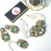 Turkish choker set mint