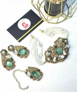 Turkish choker set mint