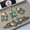Turkish choker set mint