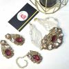 Turkish choker set ruby
