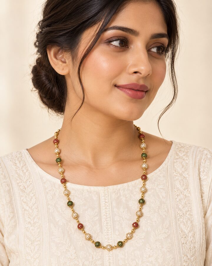 Multi Pendant Set worn view